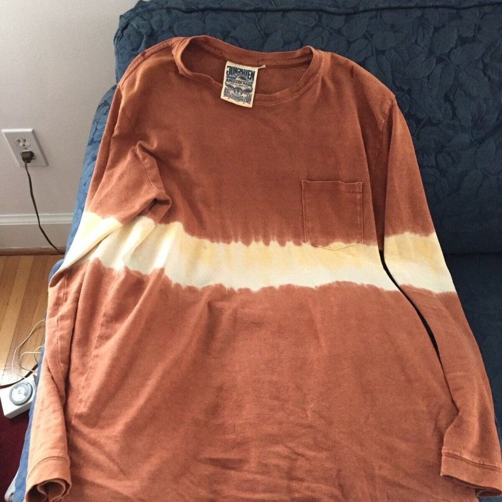 Jungmaven Baja Sunset Long Sleeve Hemp XL terra